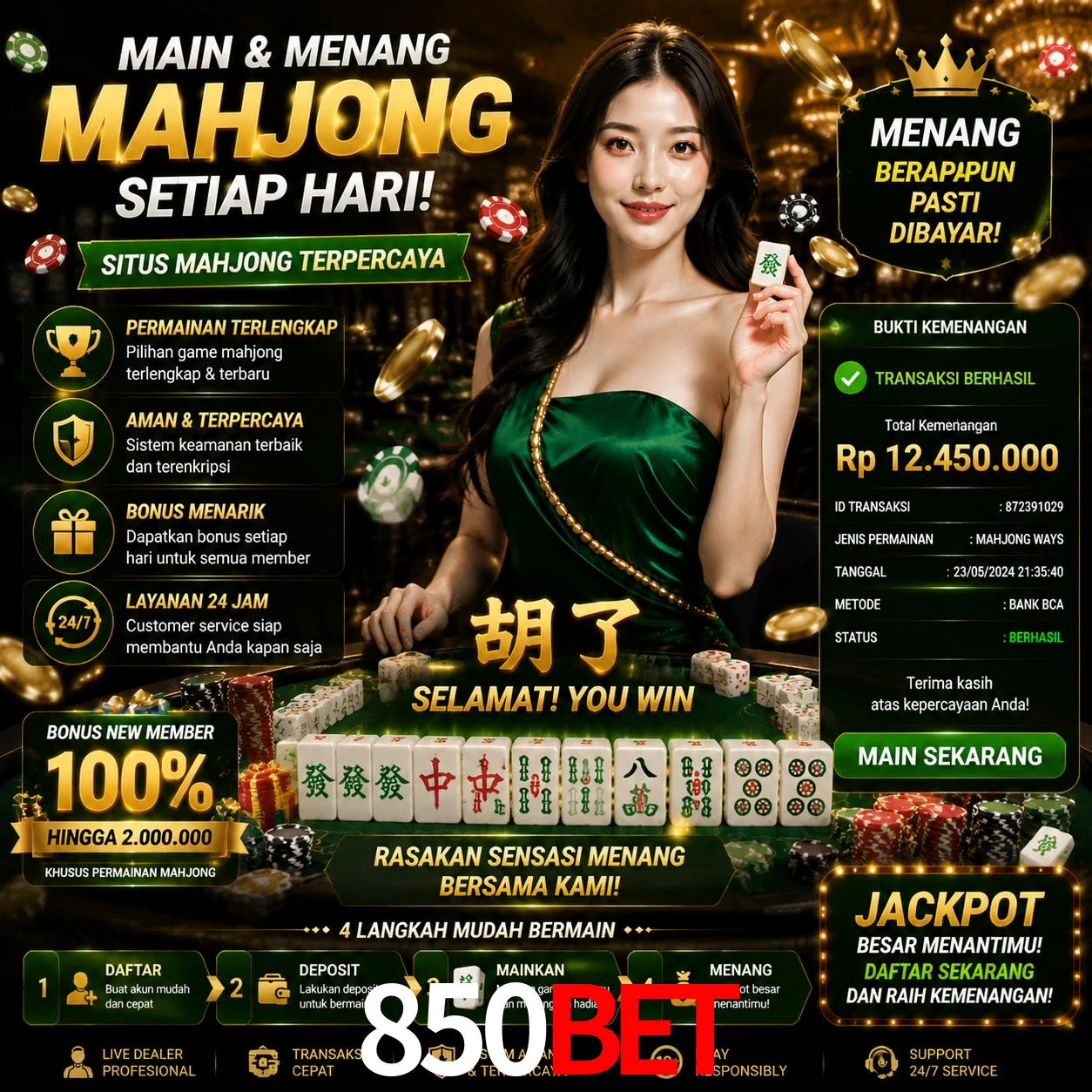 Ganhar e sacar na 850bet
